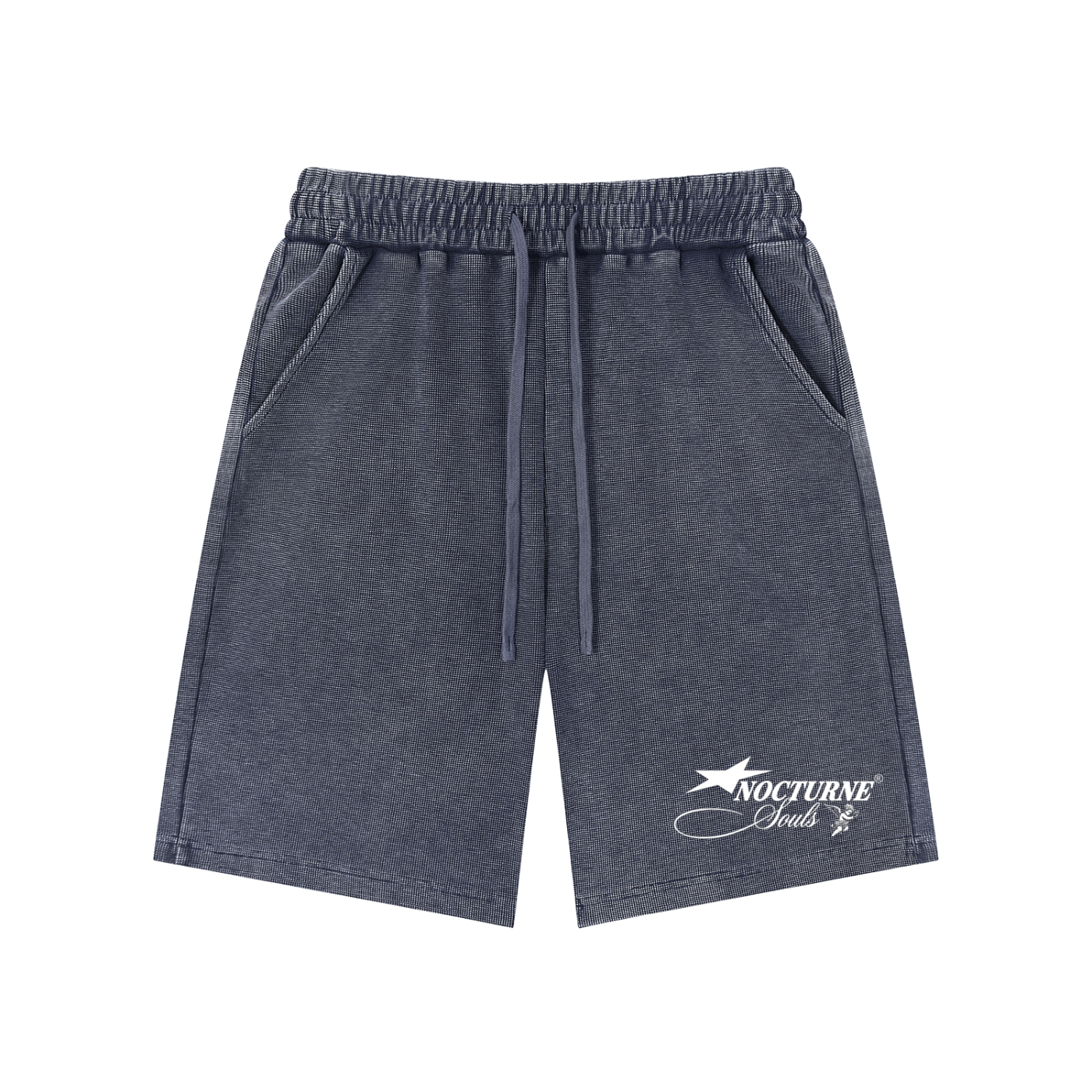 Nocturne Souls - Waffle Knit Shorts