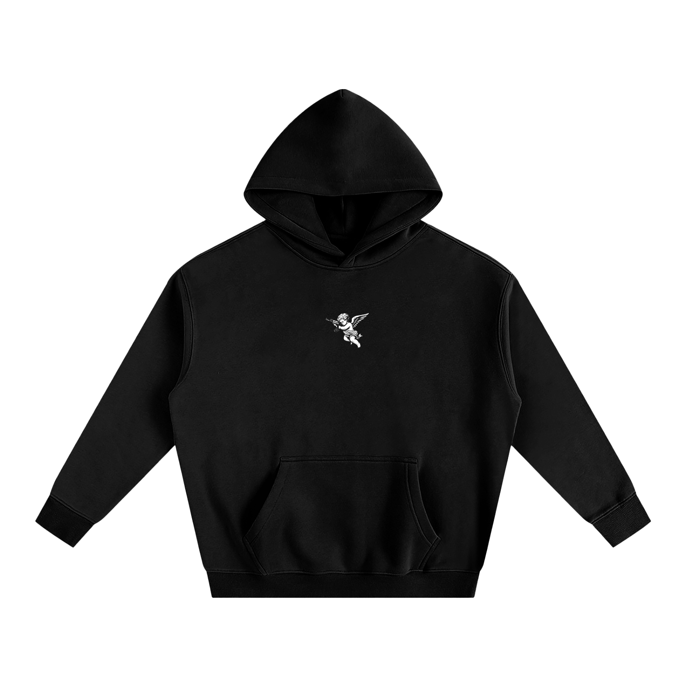 Not all Angels - Black Hoodie