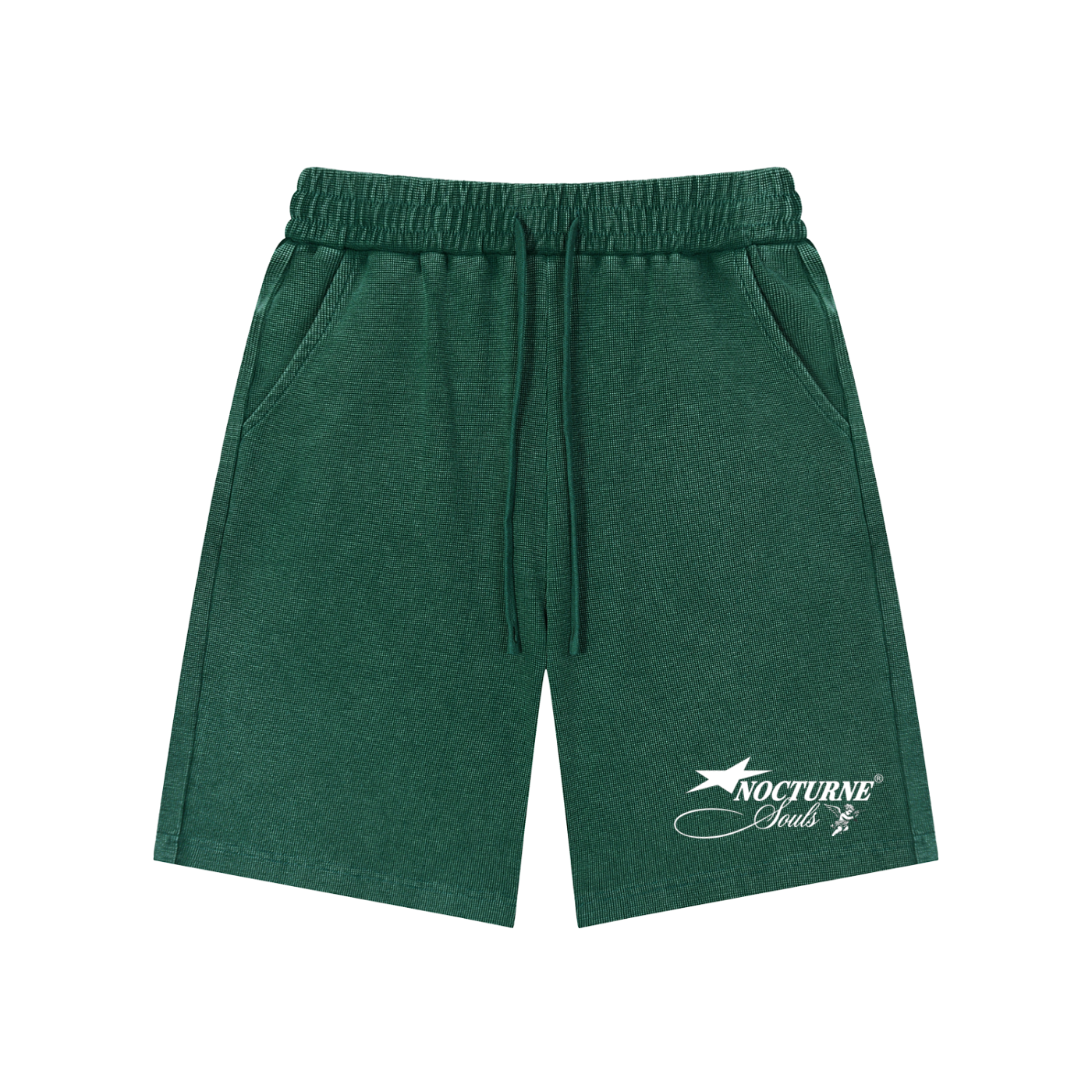 Nocturne Souls - Waffle Knit Shorts