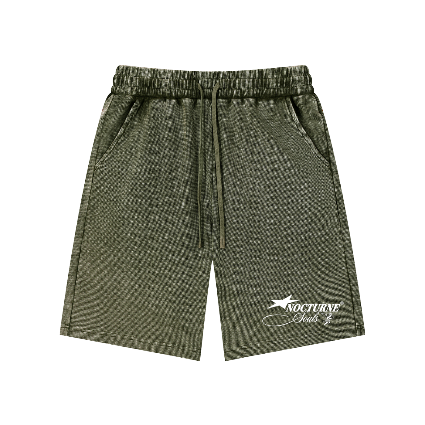 Nocturne Souls - Waffle Knit Shorts